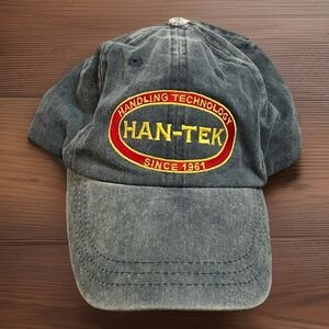 VTG HAN-TEK Hat Cap ZKAPZ One Size Embroidered Handling Technology Since 1961